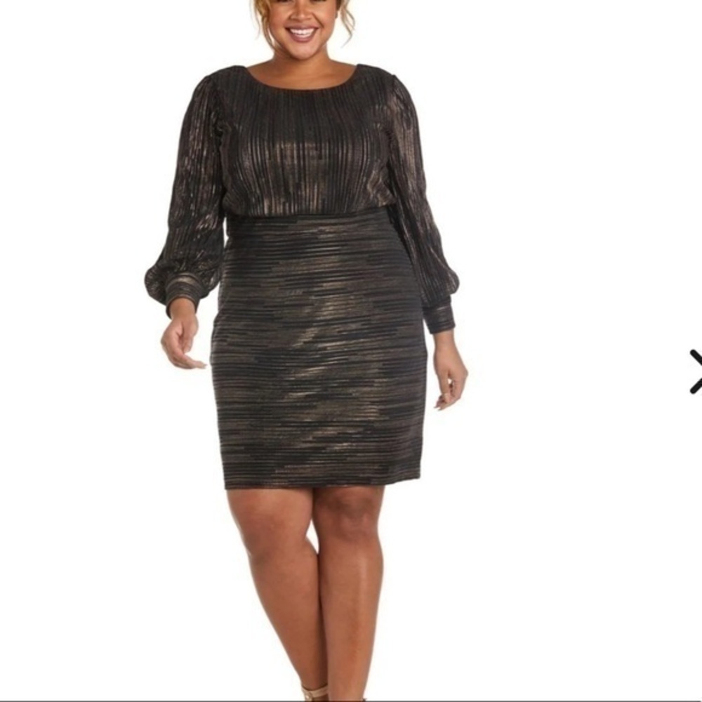Black & Gold Dress